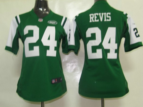 Women New York Jets 24 Revis Green Game Nike Nike Nike Jerseyss